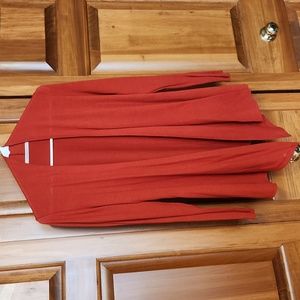 41 Hawthorn Orange Cardigan stitch fix M